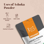 Polvo de Corteza de Ashoka Orgánico (Saraca Indica) - 227 g