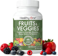Fruits & Veggies Formula - 27 Frutas y Verduras Enteras Ecológicas - 60 Cápsulas (30 Días)