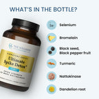 The Wellness Company Ultimate Spike Detox – Diseñado por Dr. McCullough – 120 Cápsulas