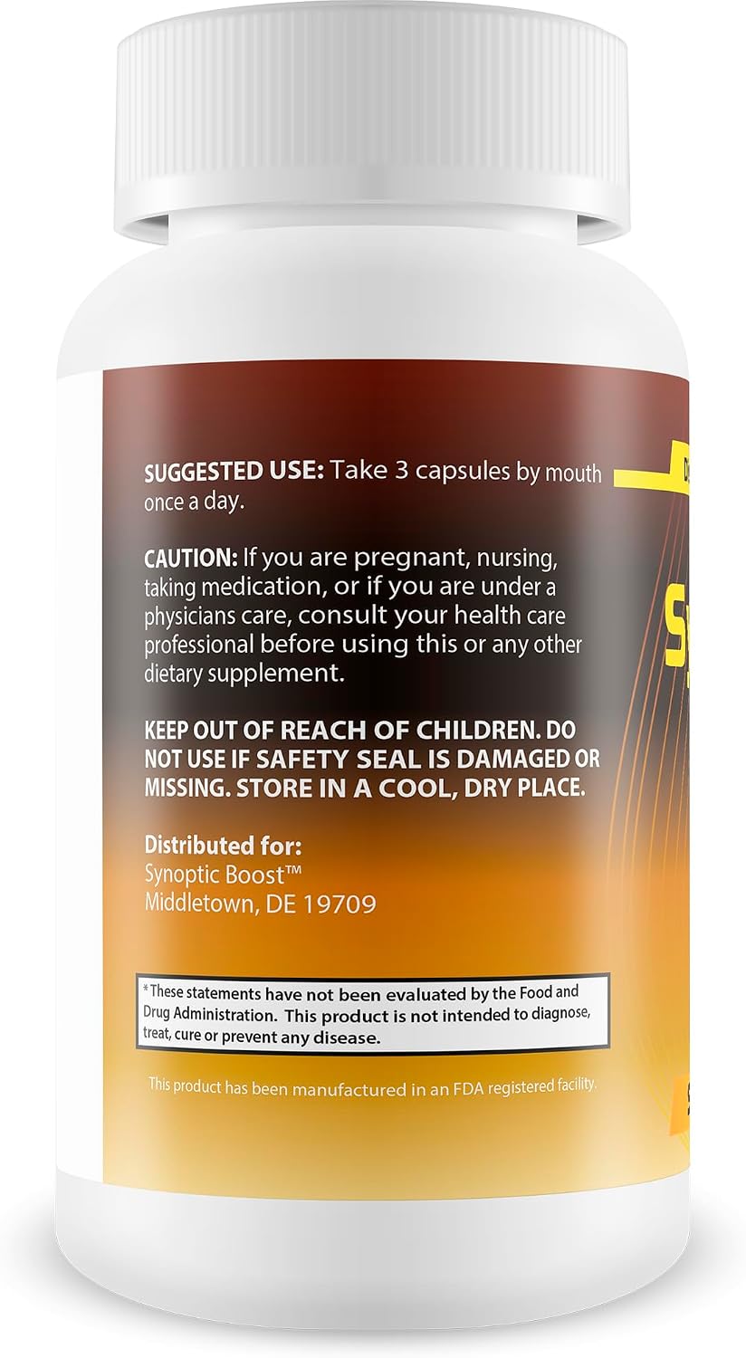 Synoptic Boost - Complemento Nootrópico con Ginkgo biloba y Lion's Mane