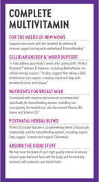 New Chapter Postnatal Multivitamin for Lactation - 96 Tablets