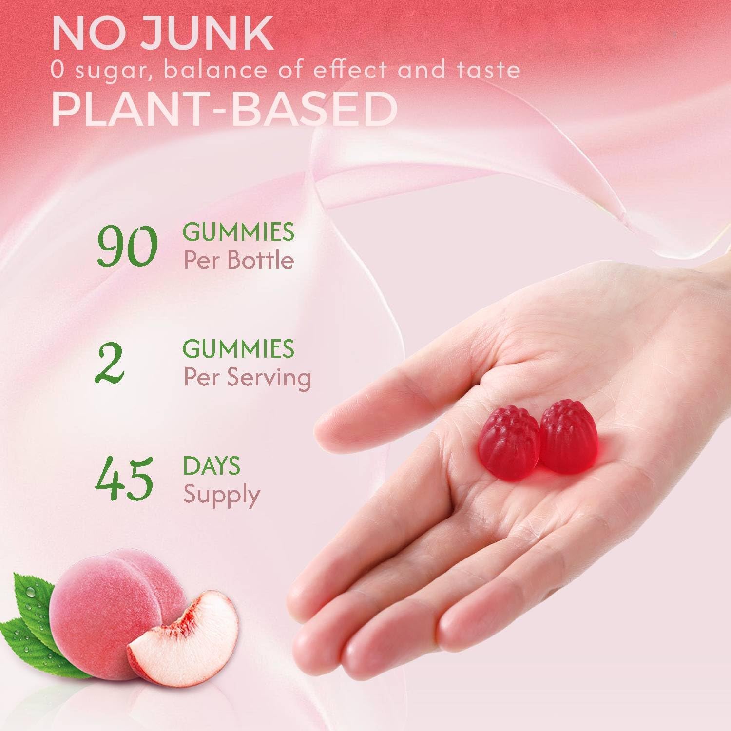 ORGMO Vitamina D3 K2 Gominolas - 9000 UI + 90 mcg MK-7 - Apoyo Óseo y Cardiovascular - Vegano Sin Azúcar - 90 unidades