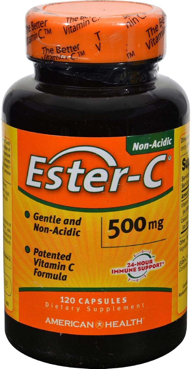 American Health Ester-C - 500 mg - 120 Cápsulas