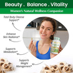 Cápsulas de Semillas de Moringa Ecológicas de Organic Veda - 120 Cápsulas Veganas