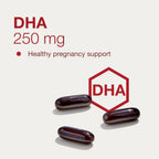 PROTOCOL FOR LIFE BALANCE Multivitamínico prenatal con DHA - 250 mg DHA - 90 Cápsulas Blandas