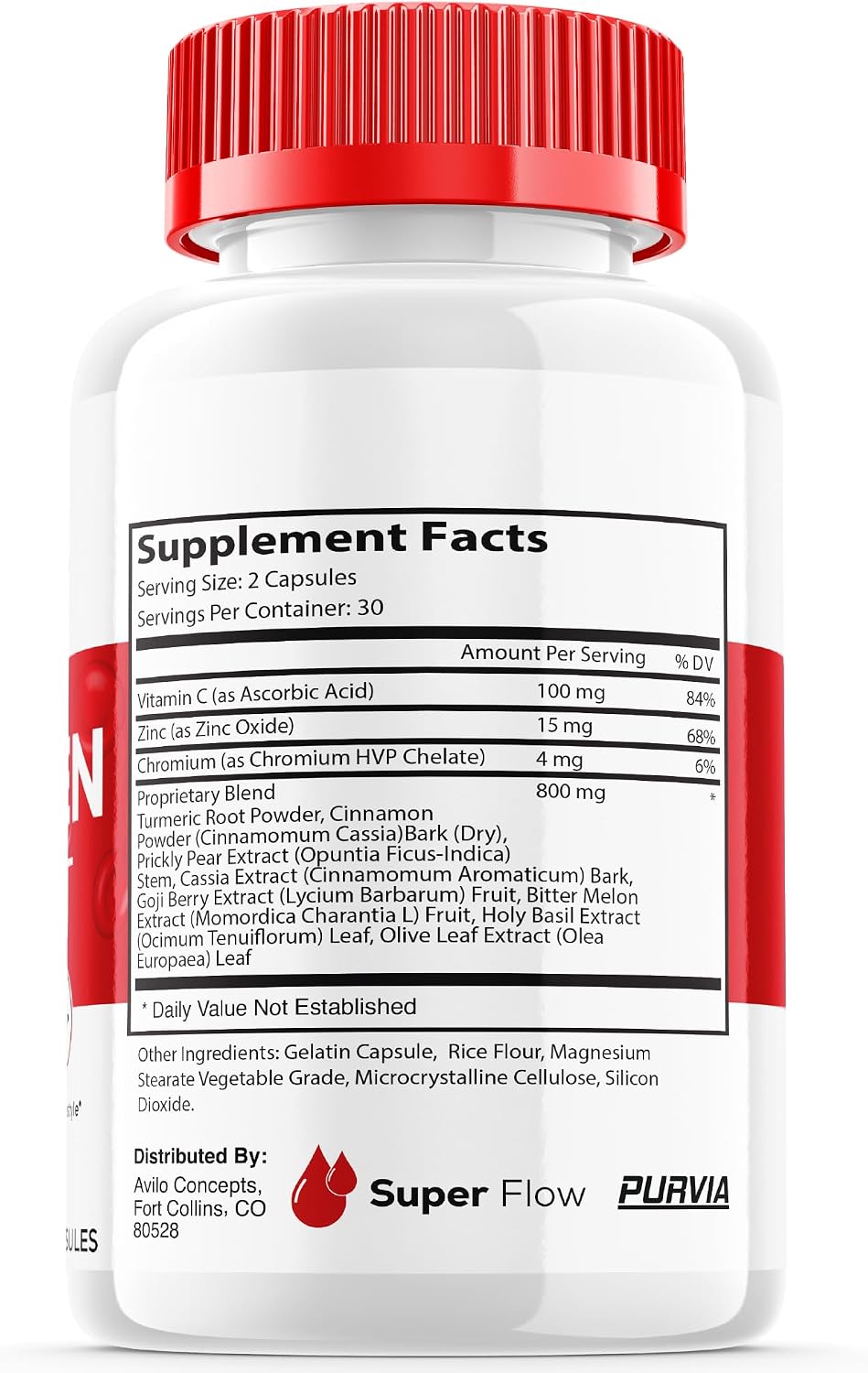 Super Flow Glycogen Optimizer - 3 Paquetes (180 Cápsulas)