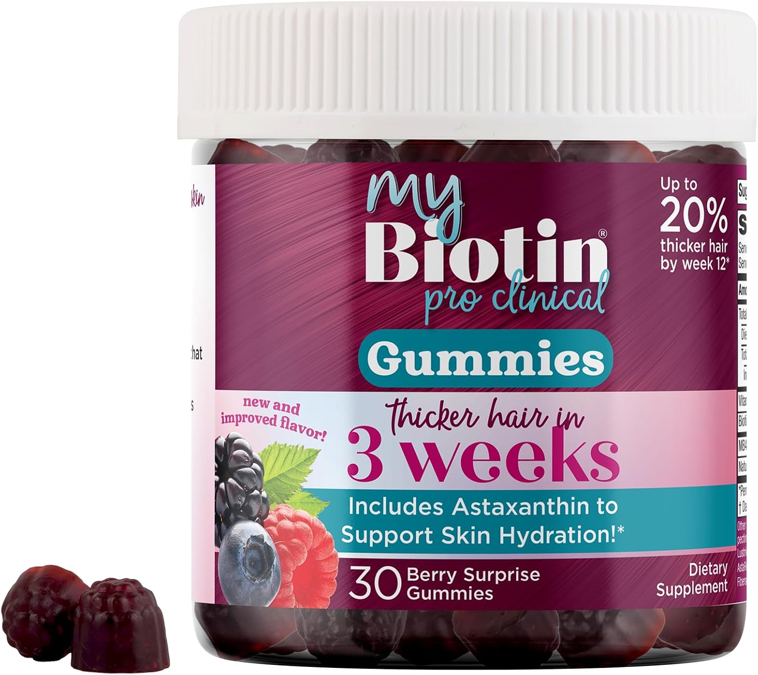 Purity Products - MyBiotin ProClinical - 90 Cápsulas Vegetales