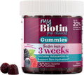 MyBiotin ProClinical Gummies con MB40X y Astaxantina - 30 gominolas sabor baya