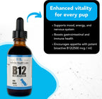 Vitaminas Líquidas B-12 para Perros - Suplemento de Metilcobalamina - Infinite Health Labs
