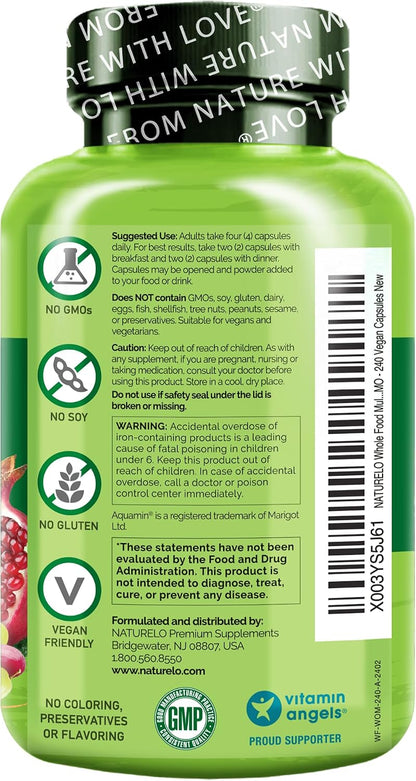 NATURELO Multivitamínico Integral para – Energía y vitalidad: Las vitaminas del grupo B contribuyen al metabolismo – Image 6