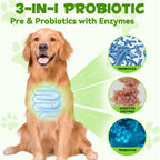 Probiótico Líquido para Perros 3 en 1 - 60 ml | Salud Digestiva e Inmunidad