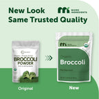 Micro Ingredients Polvo de Brócoli Orgánico, 454 g | Brócoli Crudo en Polvo | para Batidos, Bebidas y Recetas | Ecológico, Sin OMG, Sin Gluten, Vegano