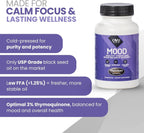 ThymoQuin Mood Support Supplement con Aceite de Semillas Negras | 60 Cápsulas Blandas