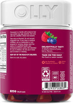 OLLY Multivitamínico para Mujeres en Gominolas, Sabor a Bayas, 130 Gominolas (65 Días)