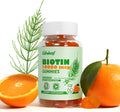 careleaf Biotina 10000mcg Gominolas con Colágeno y Queratina para Cabello, Piel y Uñas, 60 unidades, Sabor Naranja