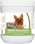 Healthy Breeds Silky Terrier Multi-Essentials Powder para Perros - Suplemento de Vitaminas y Minerales - 227 g