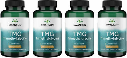 Swanson TMG Trimetilglicina – 90 Cápsulas (500 mg cada una) – Image 9