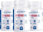Clinical Effects Berberine HCL 1200 mg - Suplemento Vegano de Berberina Pura - 60 Cápsulas Vegetales