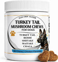 Turkey Tail Mushroom for Dogs - Suplemento de Hongos Orgánicos para Perros - 90 Chews Blandos