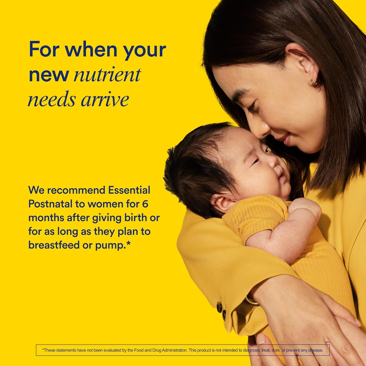 Ritual Multivitamínico Postnatal para Mujeres - 60 Cápsulas - 30 Dosis - Sabor Cítrico