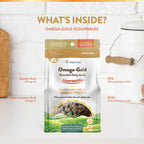 NaturVet Scoopables Omega-Gold Aceite de Anchoa y Salmón para Perros y Gatos - 311 g