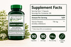 Yarrow Flower, 90 VCaps, Non-GMO, Gluten-Free, (Pack of 1)