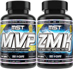 MST Foundation Stack: ZMK Nighttime Multi-Mineral (120 cápsulas) + MVP-365 Multivitamínico Premium (120 cápsulas)