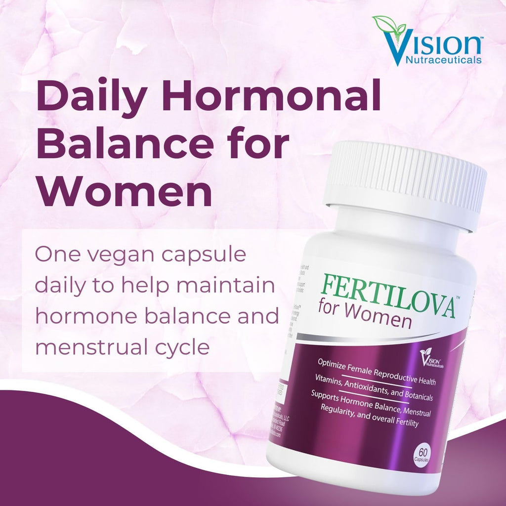 Fertilova - Complemento de Fertilidad para Mujer | 2 Meses de Suministro | 60 Cápsulas Veganas