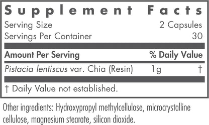 Allergy Research Group NutriCology Mastic Gum - Goma de Masilla de Quíos - 1000 mg por dosis - 60 Cápsulas – Image 2