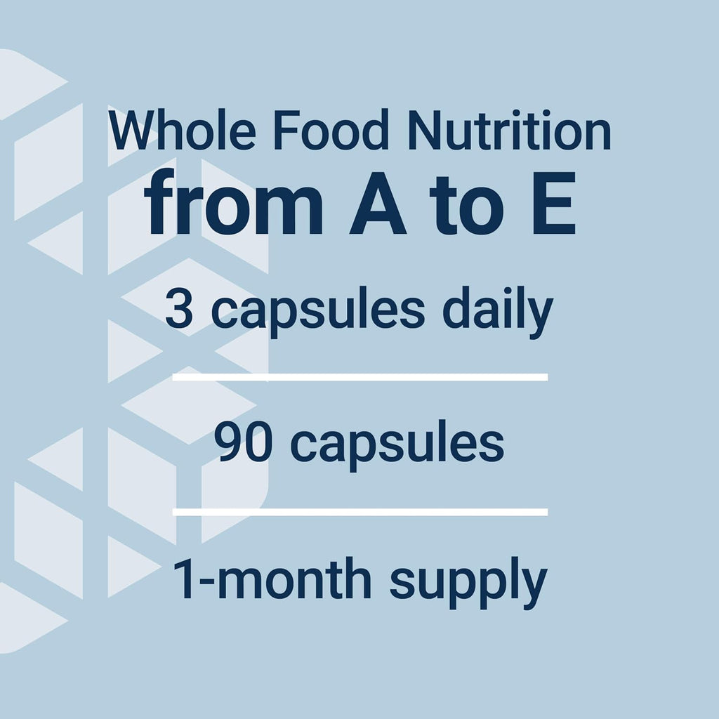 Life Extension Whole Food Multivitamin - Multivitamínico de alimentos integrales con vitaminas vegetales, 90 cápsulas