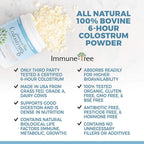Immune-Tree Calostro Bovino Puro 100% (Grass-Fed) 2.2 lb - 661 Servicios