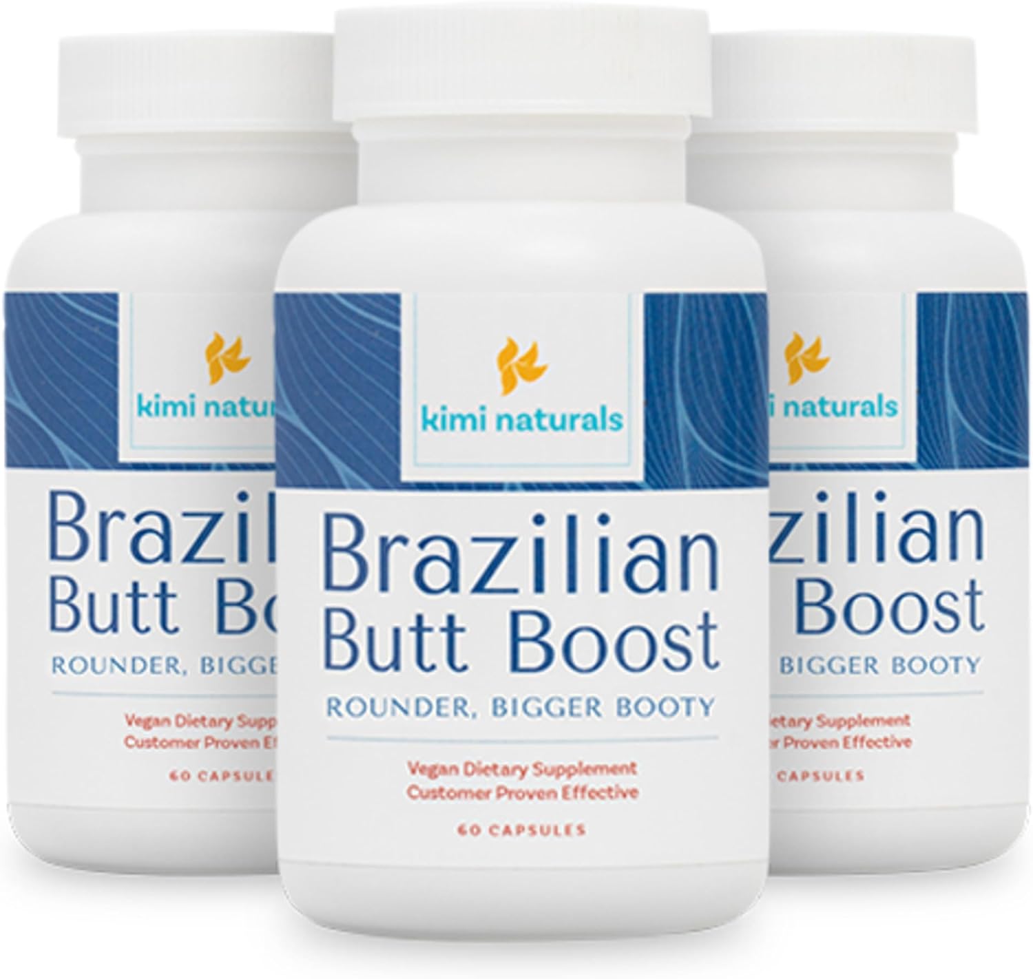 Kimi Naturals Butt Enhancement Capsules - 60 Capsules