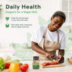 DEVA Mini Comprimidos Multivitamínico Vegano para Hombres y Mujeres (2 Paquetes, 90 Comprimidos cada uno) con Hierro, Vitamina C, E, Complejo B y Zinc