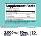 Nutricost Myo Inositol & D-Chiro Inositol 2000mg, 120 Cápsulas