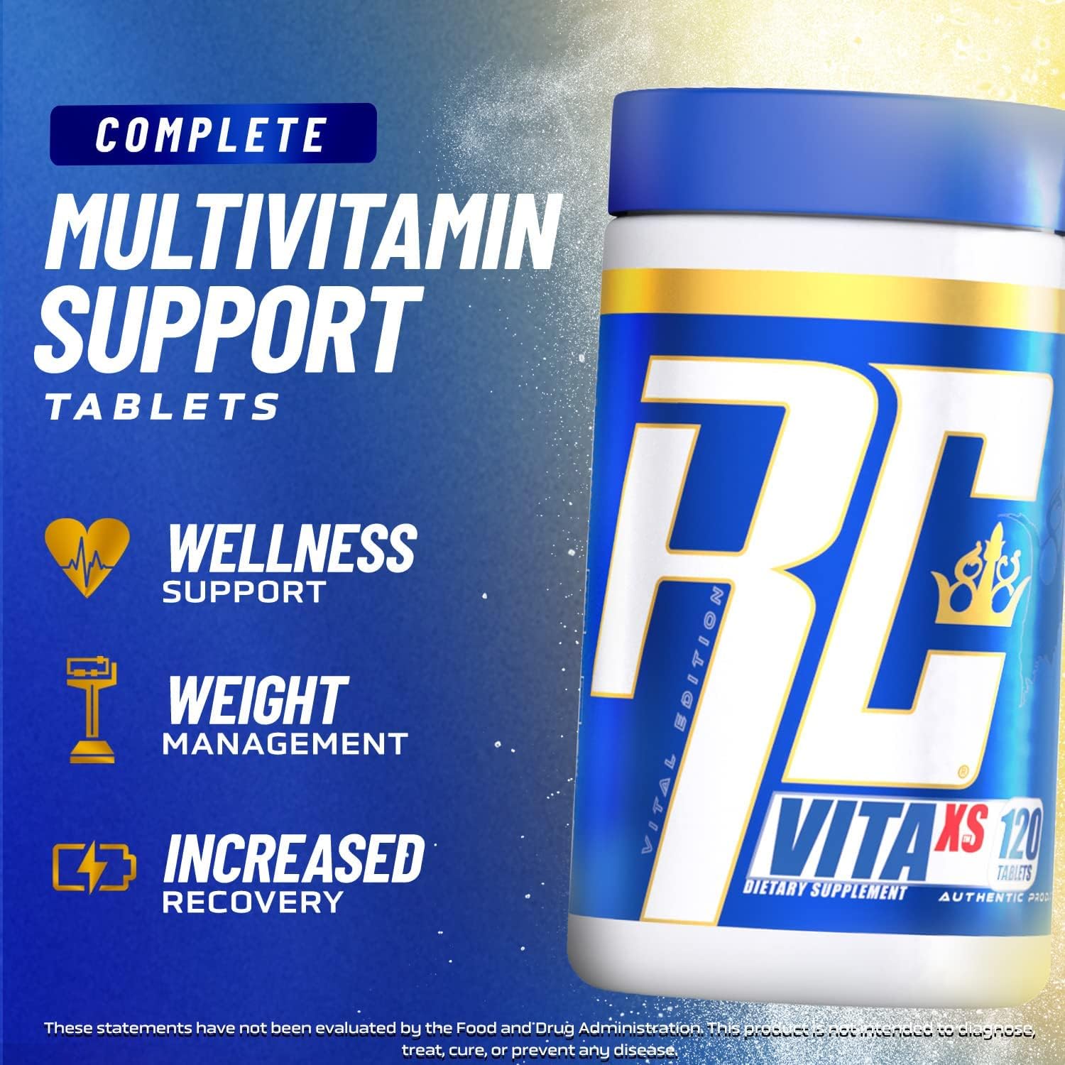 Ronnie Coleman Signature Series Vita XS Multivitamin - 120 comprimidos