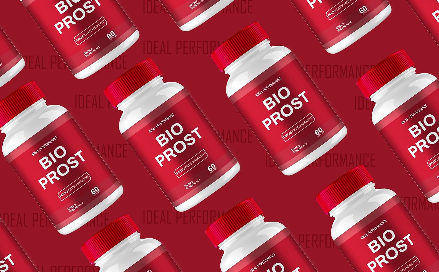 IDEAL PERFORMANCE Bioprost Capsules - Apoyo Prostático Natural (60 Cápsulas)