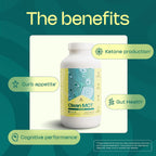 LevelUp Aceite MCT C8 en Cápsulas - 100% Caprílico Puro (280 Cápsulas)