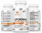 Liposomal Vitamin C 1400mg, 180 Cápsulas Veganas - Smart Nutra Labs