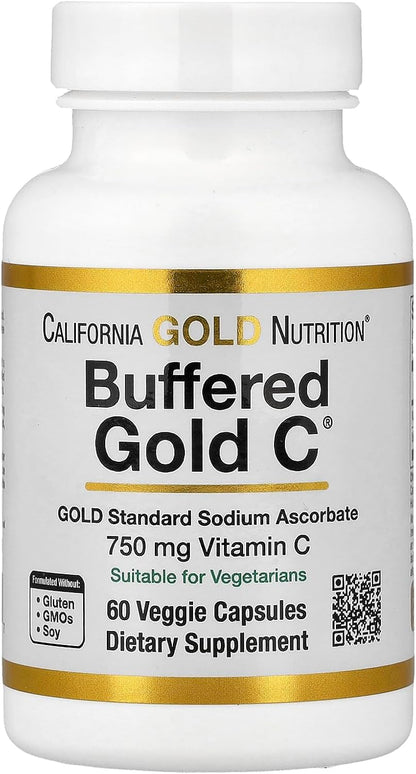 California Gold Nutrition Buffered Gold C, – La protección de las células frente al daño oxidativo. – Image 1