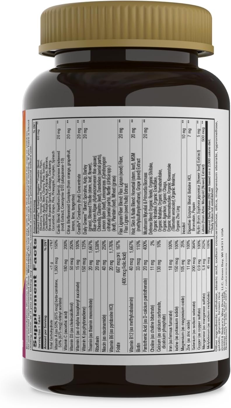 Nature's Way Alive! Ultra Multivitamin para Mujeres, 150 Comprimidos