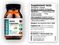 DR WAKDE'S Amla Capsules (Amalaki, Indian Gooseberry, Emblica officinalis) - 60 Veg. Caps. - Natural Vegan Supplement