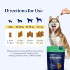 Honest Paws Multivitamínico para Perros - 90 Golosinas Blandas con Glucosamina, Condroitina y Omega-3 - Sabor a Carne de Res