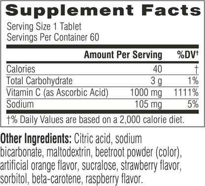 Swisse Vitamina C 1000mg Efervescente - 60 – Formación normal de colágeno para el funcionamiento normal de la – Image 9