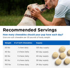 Nutri-Vet Senior-Vite Multivitamínico Masticable para Perros Mayores, 120 comprimidos