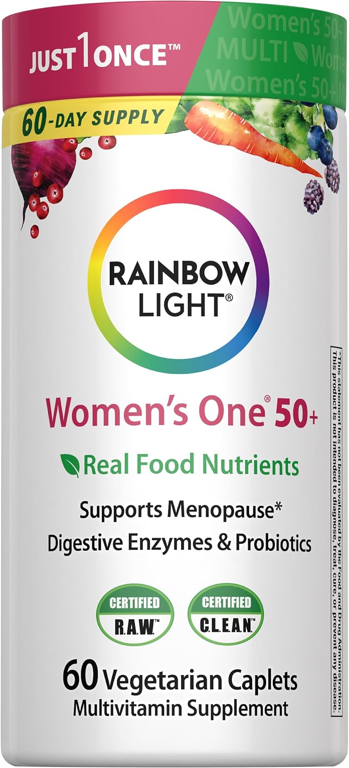 Rainbow Light Women’s One + Multivitamínico 50 Plus, 150 Comprimidos