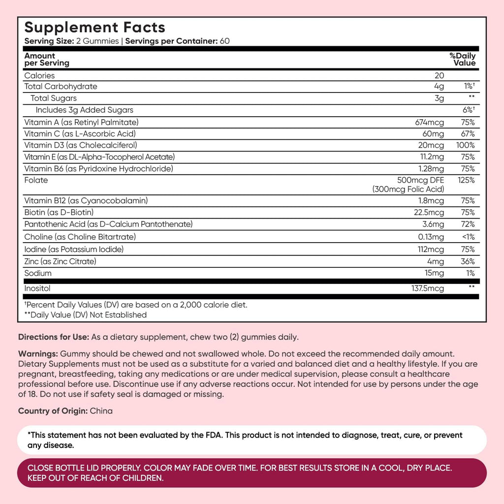 WeightWorld Multivitamínico en Gominolas para Mujeres y Hombres, 14 Vitaminas Clave, 120 Gomitas