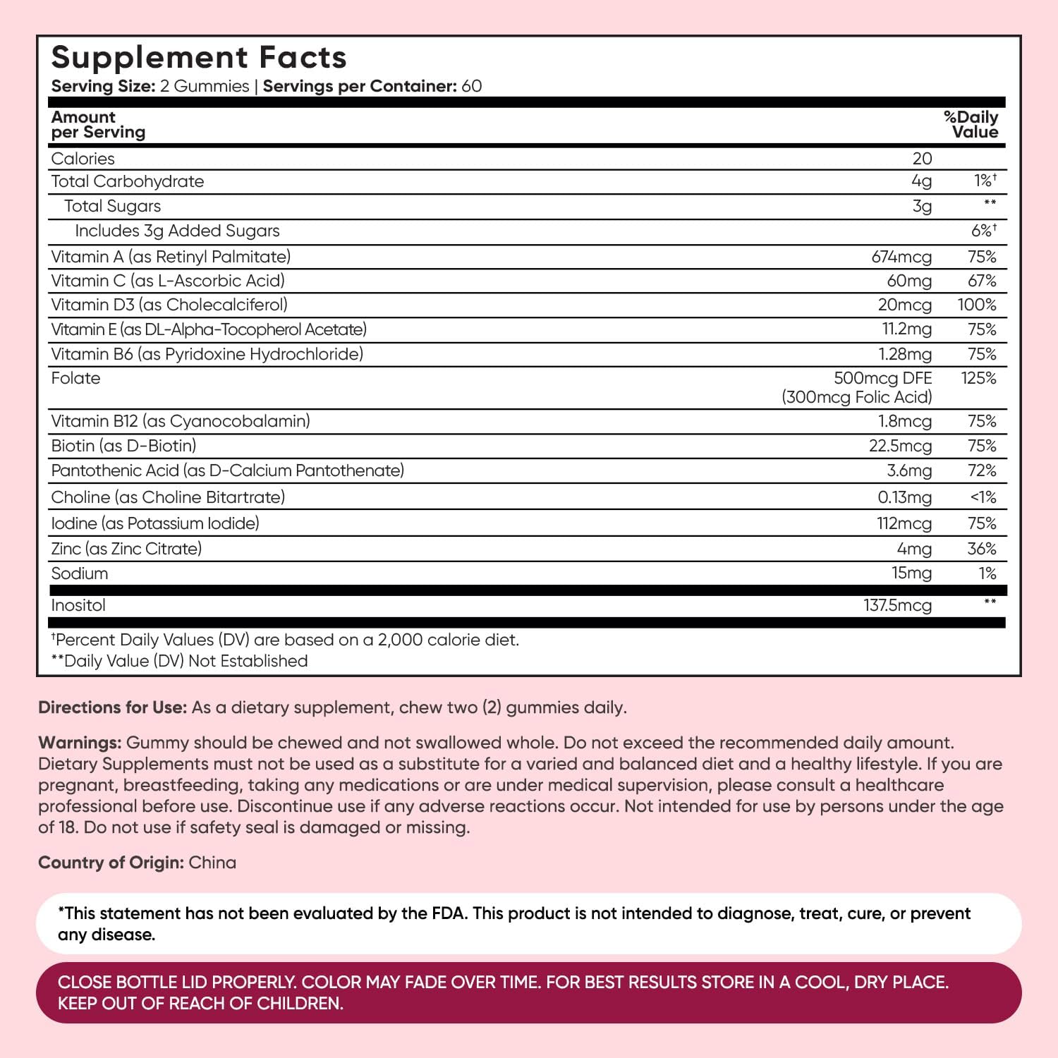 WeightWorld Multivitamínico en Gominolas para Mujeres y Hombres, 14 Vitaminas Clave, 120 Gomitas