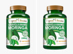 Graviola Soursop Annona muricata Anamu Moringa Green Superfood - 120 Cápsulas