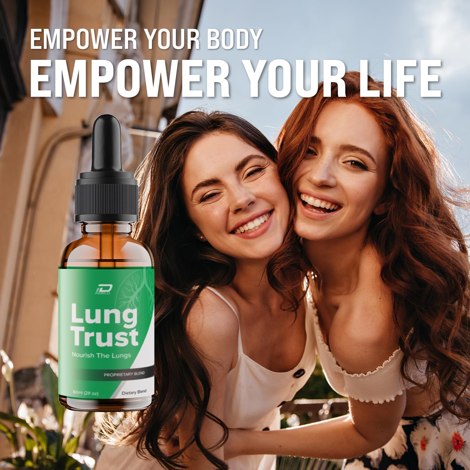 Lung Trust Gotas Líquidas - Suplemento Herbal de Máxima Potencia (Pack de 5)