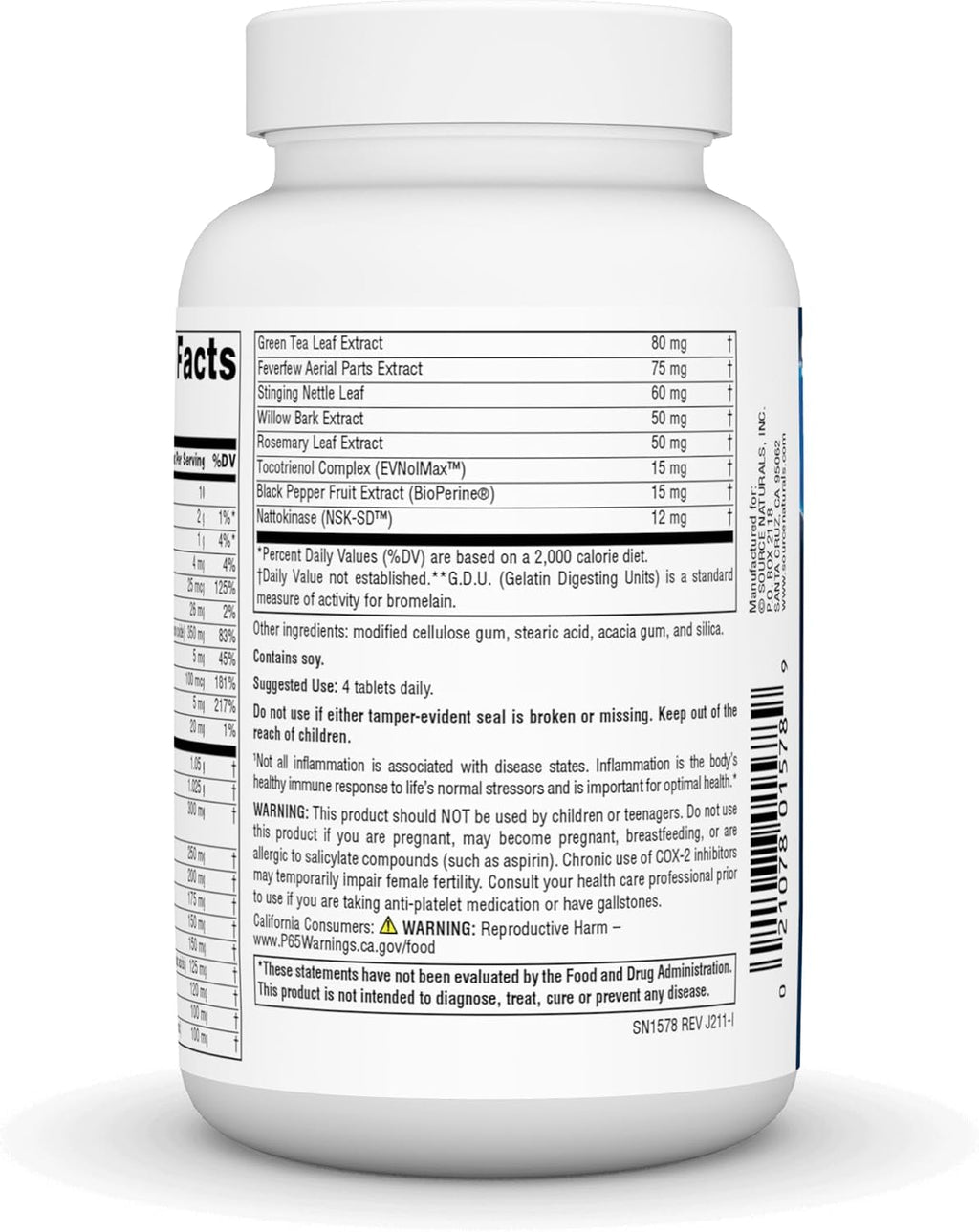 Source Naturals Infama-Rest – 60 Comprimidos